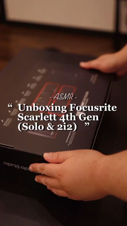 Focusrite Scarlett 2i2, Solo (4th Gen) USB Audio Interface, Studio pack ...