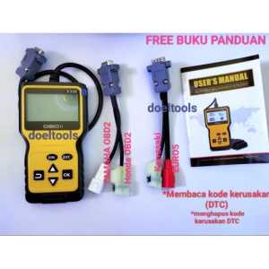 scaner OBD2 Universal untuk segala jenis motor yang sudah menggunakan OBD2