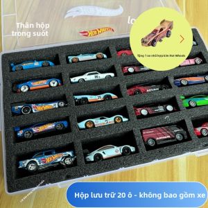 Hot Wheels | Hộp Lưu Trữ Và Hiển Thị Xe Hơi Hai Mặt Tương Thích
