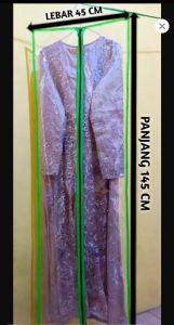 cover baju gamis Anti debu/cover baju laundry