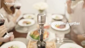 Vinxper เครื่องเติมอากาศไวน์ ปรับไฟฟ้า Expert Edition รุ่น VX8-U