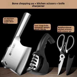 GANGWO | Heavy-Duty Steel Bone Chopping Kitchen Knife