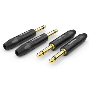 Choseal | Dây Cáp Âm Thanh Mono với Jack Cắm Nam 6.5mm 6.35m