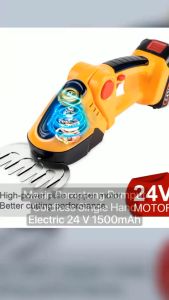 COD Mesin Pemotong Rumput taman bunga pruning super tajam Cordless Electric 24 V 1500mAh - FD-001