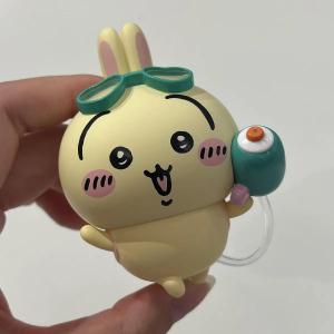 Takara Tomy | New Creative Cartoon Chiikawa Kawaii Shooting Water Toys Usaki Doll Model Figurine Anime Key Pendant Boys Christmas Gift Toys