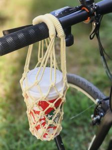 Handcrafted Universal Cup Sleeve Net Bag DIY Material Kit for Water Cup Milk Tea And Coffee Portable And Convenient