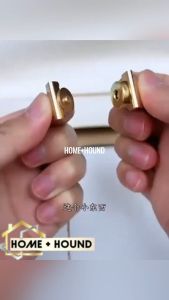 HOME+HOUND Magnetic Buckle Clip Suction Concealed Seamless Convenient Alloy Bag Accessories