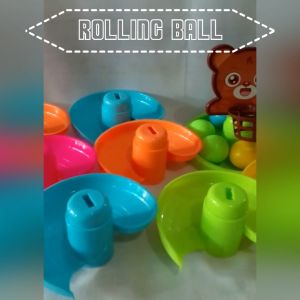 Rolling Ball Mainan Edukasi Anak Bola Seluncuran Rotating Orbit Murah Original