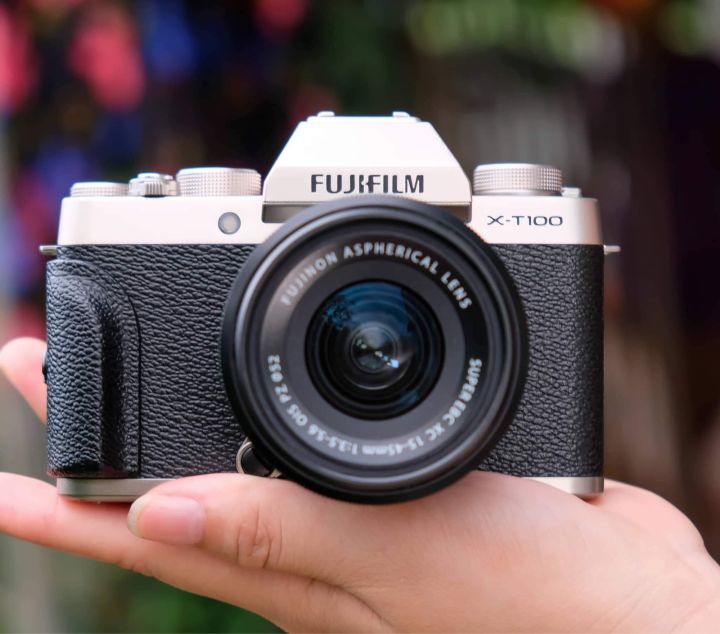 Máy ảnh Fujifim XT-100 kèm 15-45oss Lazada