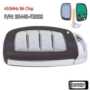 4 Buttons Smart Remote Key Fob 433MHz 8A Chip for Hyundai Elantra 2016 2017 2018 2019 2020 95440-F2000 95440-F3000 95440-F2002