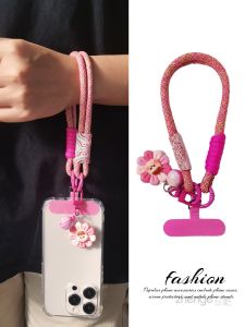 ZHENGEGE | Anti-theft Anti-loss Wrist Phone Lanyard Chinese Style Double-Stranded Thickened Cartoon Pendant For Outdoor Travel Female