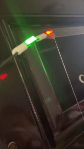 Fishing Rod Lamp Electronic Fishing Alarm Waterproof LED Luminous Lamp Detachable Fishing Rod Fishing Accessories Waterproof Fishing Electronic Rod Luminous Stick Light LED Removable Float Tackle Night Rock Fishing Accessorie CR425 Battery