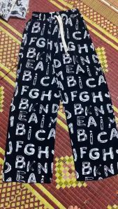 Quần LỤA Chữ To Ống Rộng Nữ chất liệu cao cấp Mát mẻ Kiểu dáng thịnh hành Có big size cho chuppy