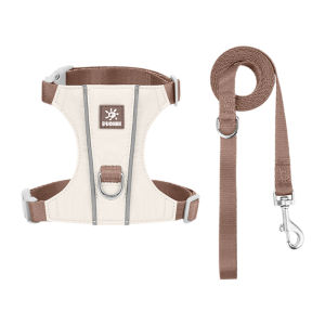 HamshMoc Kitten Harness Leash Set H Design Reflective No Escape Adjustable Vest For Cats Under 8kg