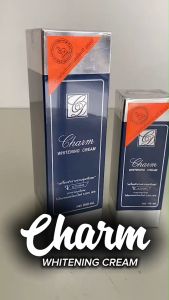 ชาร์ม ครีมฟอกผิว Charm Whitening Cream ครีมเปลื่ยนาผิว ฟอกผิว | (กล่องน้ำเงิน) มี 2 ขนาด