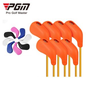 PGM Golf Headcover High Quality Easy To Clean Soft Rubber Suitable for General No. 5 6 7 8 9 P S Golf Iron Club Set Head Cover GT033