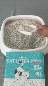ฅ՞••՞ฅ Premium ʚɞ 3-Pack ʚɞ Hybrid Cat Litter – Tofu & Bentonite Formula (6Lx3) | Instant Odor Lock Non-Sticky Lightweight