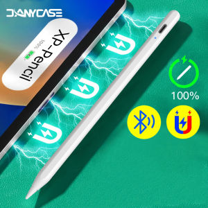 For iPad Pencil for iPad Pro 11 Air 4 Air 5 Air 11 13 M2 2018-2022 Pro 12.9 Pro 11 13 M4 Mini 6 Adsorption & Type-C Charging iPad Stylus Pencil with Palm Rejection & Tilt Sensitivity