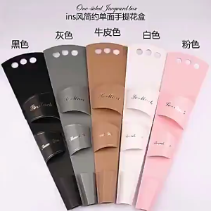 3/6PCS Single Flower Box Flowers Wrapping Gift Box Flower Packaging Supply for Festival Party Wedding Mothers Day