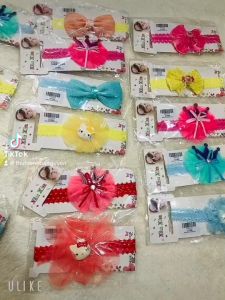 Turban thun cho bé sơ sinh  băng đô bé gái sơ sinh  đa dạng  mẫu mới