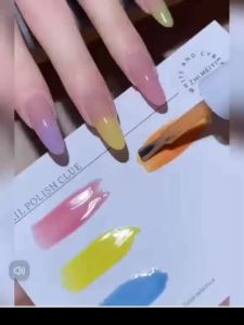 Bộ Sơn Móng Tay Gel SHAKA Romantic Macaron Candy Series 6 Màu Sắc Dopamine: Hồng Xanh Lá Xanh Dương Vàng Quà Tặng Ngày Valentine 1-6 Lọ 10ml