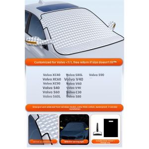 MONLEYTA | Winter Windshield Snow and Frost Protection Cover