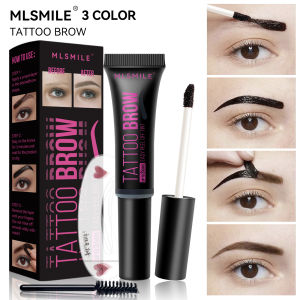 New Tearing Eyebrow Gel Makeup Semi Permanent Waterproof Natural Long Lasting Tattoo Tint Sweatproof Peel Off Dye Eyebrow Cream