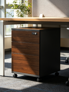 OYIla | Lockable Movable Under-Desk Drawer Storage Cabinet
