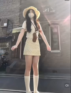 แบรนด์ Dots sammy skirt กระโปรงกางเกงลายจุด รอบ มีซับในกางเกง ผ้าเปเป้ สไตล์กระโปรงรอบ