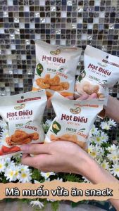 Hạt điều vị tomyum chua cay Faminuts Túi 40g - snack hạt điều bể đôi ăn vặt giàu dinh dưỡng