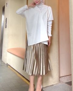 Rok Plisket 7/8 Bludru | Rok Premium | Rok Terbaru
