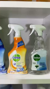 โปรโควิตถูกที่สุด สเปรย์ Dettol ขนาด500ml. ฆ่าเชื้อไวรัส 99.9% สำหรับห้องครัว/ห้องน้ำ