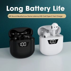 Other 4 B55 Bluetooth Headset J55 Power Digital Display Noise Reduction Amazon New Private Model TWS Wireless