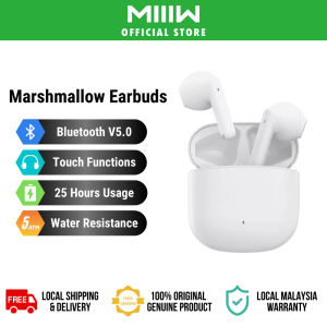 MiiiW TWS Earphones Marshmallow Bluetooth headset In-ear 13mm Large Dynamic Ultra-small Body Comfortable Compatible White