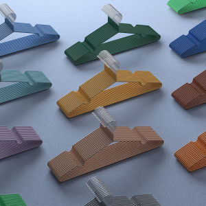 Non-Slip Hanger For Home Hanger Clothes Seamless Protective Clothing Metal Clothes Hanger Adult Wrought Iron Clothes Support Storage Fantastic