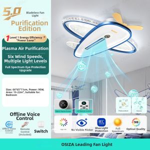OSIZA | Eyes-Protecting Simple Modern Childrens Bedroom Ceiling Light