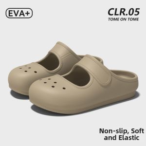 Anti-slip Anti-odor Height-increasing EVA Thick-soled Clogs