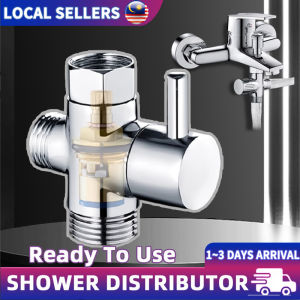 Shower Water Separator All Copper Quick Opening Shower Three Way 1 In 2 Out Water Separator 4 Points 6 Points Converter Accessories