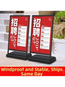 Wind Resistant Poster Stand Outdoor Sign