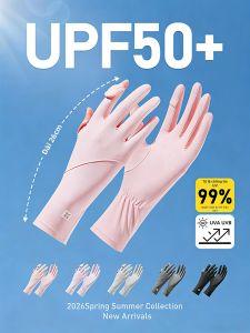 JIFANPAUL | Găng Tay Mỏng Chống UV Bảo Vệ Da Cho Đạp Xe Lái Xe Hè