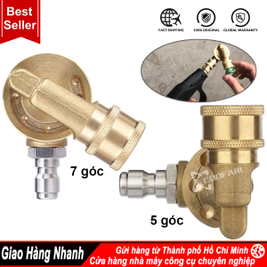 Giải pháp kết nối nhanh với khớp nối bằng đồng thau cho vòi phun máy rửa áp lực