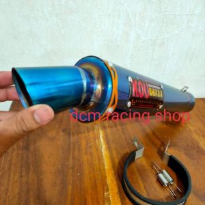 TERMURAH KNALPOT RACING KOU MSHACHU BLUE MOON SILINCER ONLY. KNALPOT RACING KOU MAHACHAI BLUE MOON SILINCER SAJA. KNALPOT RACING KOU MAHACHAI BLUE MOON