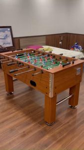 Bàn Bi Lắc Bóng Đá Cỡ Lớn 14m Harvard Wooden JX 101Y Chuẩn Thi Đấu Banh Bàn Foosball 1m4 Gia Đình Văn Phòng Hanana