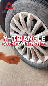 Mitsushi 4pcs Y Socket Wrench Set Long Sleeve Hex Spanner Labor-saving Three-prong Repair Tools