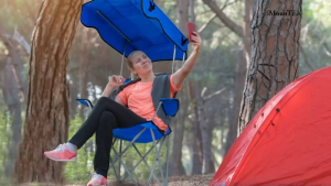 Ghế Xếp Có Mái Che Glotify Camping Chair UPF 50+ (Fishing Beach Camping) - WorldMart