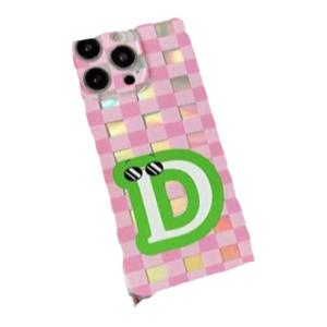 Fashionable Plaid D-Large Crossbody Phone Case Chain Anti-Fall Protection for  Huawei Honor Xiaomi New Magic6 Nova12