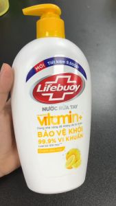 Nước rửa tay Lifebuoy chanh khử mùi 450g