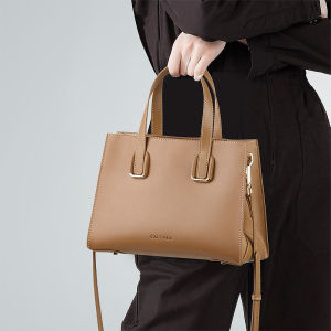 BEEP | Leather Commuting Tote Bag Small