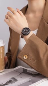 REBIRTH Jam Tangan Wanita 3059 Anggun Korea Gaya Tali Kulit Jam Tangan Cewek