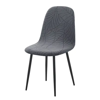 Áo Phủ Ghế Ăn Kiểu Bắc Âu Chất Liệu Jacquard Co Giãn - Bao Phủ Toàn Bộ Có Thể Giặt Chống Bẩn Không Tay Vịn Dành Cho Nhà Ở Và Khách Sạn